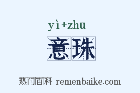 意珠是什么意思的图片